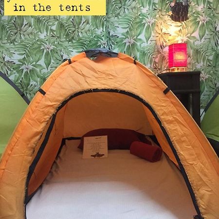 فندق أنتيغوا غواتيمالافي  La Gaceta Camping المظهر الخارجي الصورة
