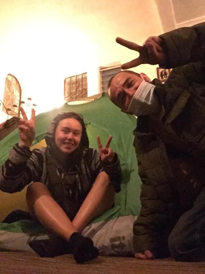 فندق أنتيغوا غواتيمالافي  La Gaceta Camping المظهر الخارجي الصورة