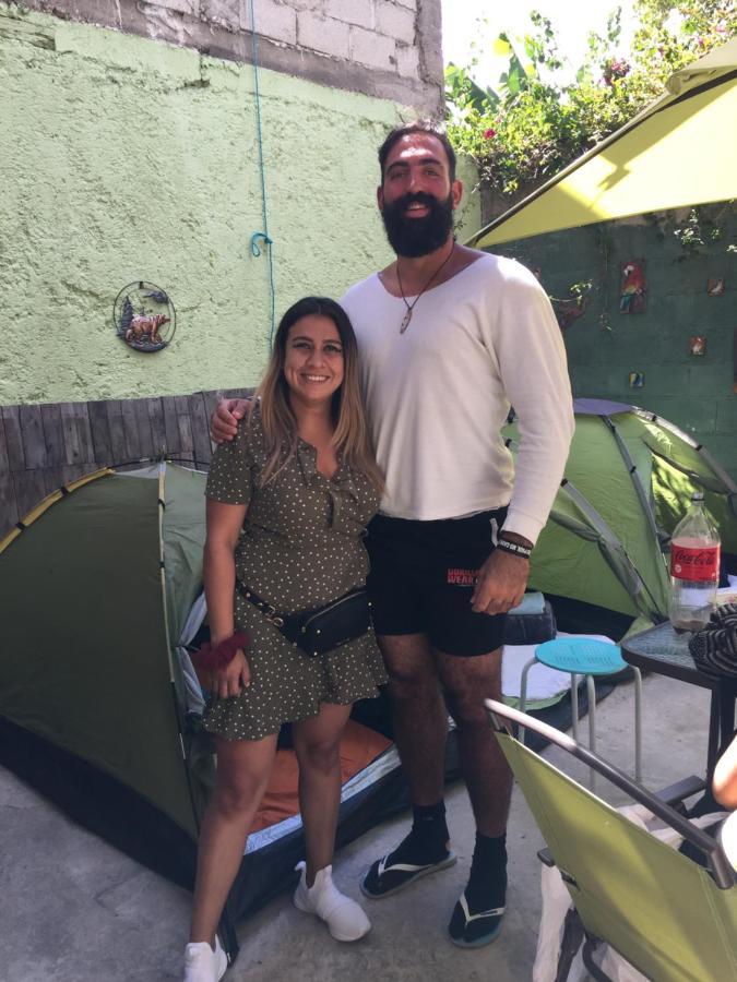 فندق أنتيغوا غواتيمالافي  La Gaceta Camping المظهر الخارجي الصورة